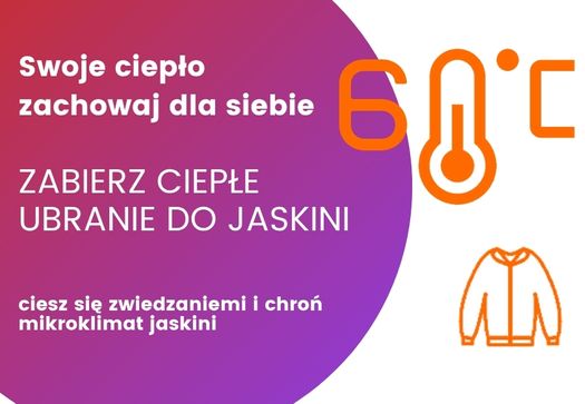 Ciepłe ubranie do jaskini
